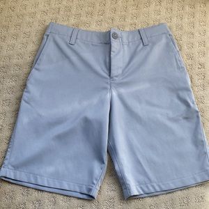 Light gray golf shorts